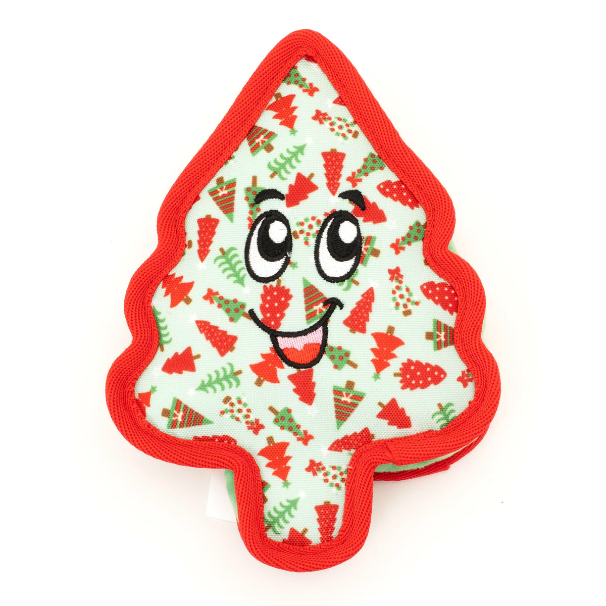 Holiday Tree Dog Dog Toy – Green, Size One Size