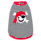 Pirate Dog Tank Top – Cotton, Black/White, Sizes XS–XXL