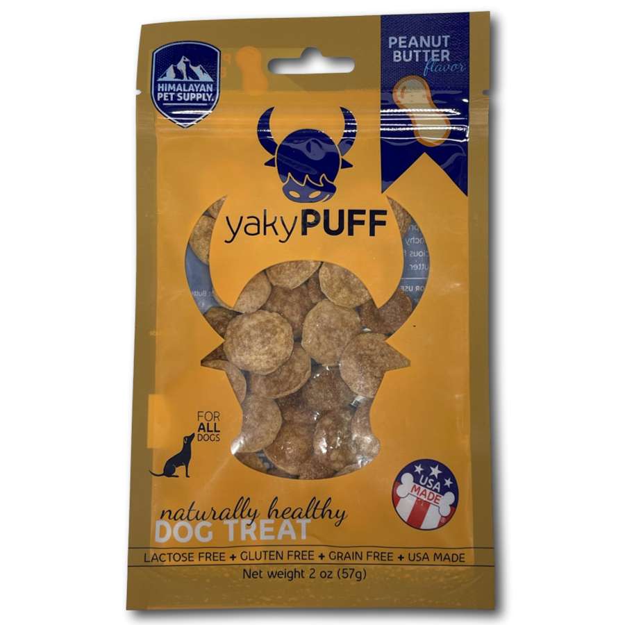 Dog Treat - Yaky Puff - Peanut Butter