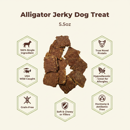 Alligator Jerky Infographic Thumbnail