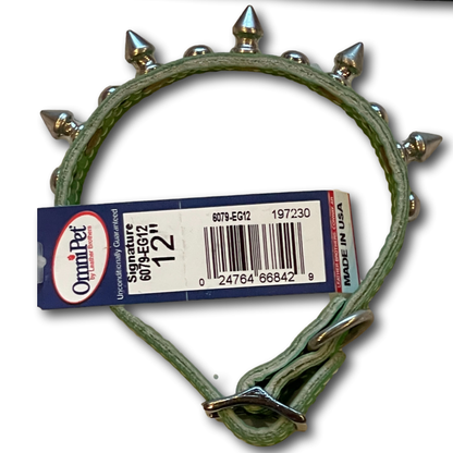Leather Spike Collars 12" - 16" - Dog Outdoor