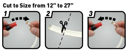 a diagram of a man's hand making a tape