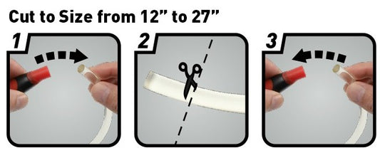 a diagram of a man's hand making a tape