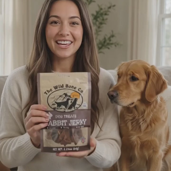 Rabbit Jerky Dog Treats - Product Video