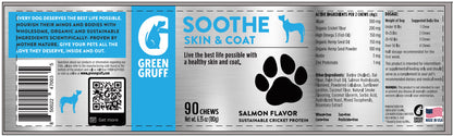 Green Gruff Soothe Skin & Coat Support - 90ct - Dog Health - Image 2